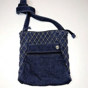 Vintage Vera Bradley Jean Crossbody Bag Quilted